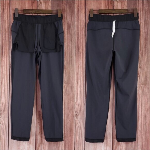 Lululemon Womens Size 4 On The Fly 7/8 Pant 27" Incognito Camo Multi Grey W5CITS - Picture 2 of 12